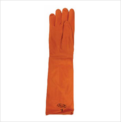 Post Mortem Rubber Hand Gloves