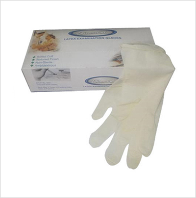 Latex Examination Gloves