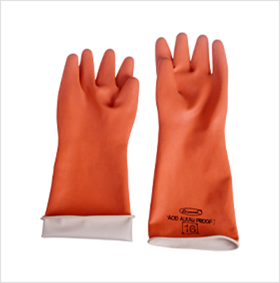 Industrial Acid Alkali Gloves